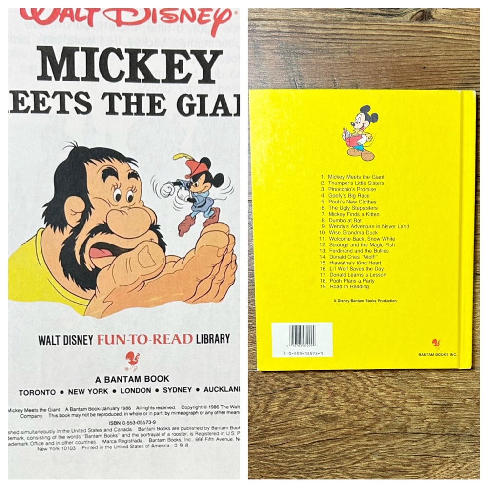 Vintage Disney Fun-To-Learn Library - Picture 5 of 10